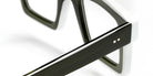 Sabine Be® Be Bobo Line - Shiny Translucent Dark Green / White / Shiny Translucent Dark Green / Shiny White Eyeglasses