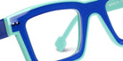 Sabine Be® Be Bobo Line - Shiny Translucent Klein Blue Glossy / White / Shiny Turquoise / Shiny Turquoise Eyeglasses