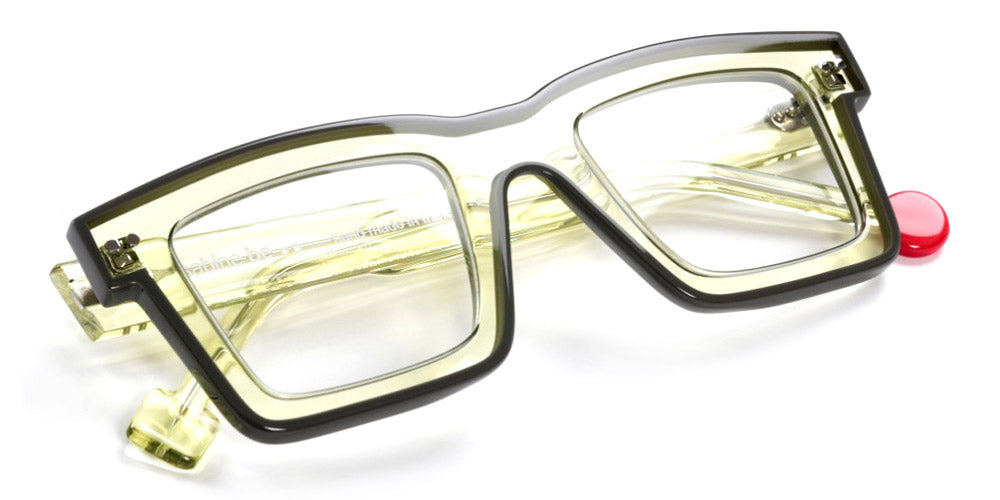 Sabine Be® Be Bobo Line - Shiny Translucent Yellow / Shiny Gray Eyeglasses