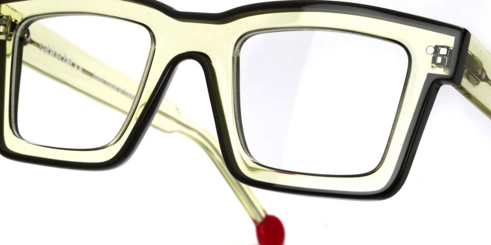 Sabine Be® Be Bobo Line - Shiny Translucent Yellow / Shiny Gray Eyeglasses