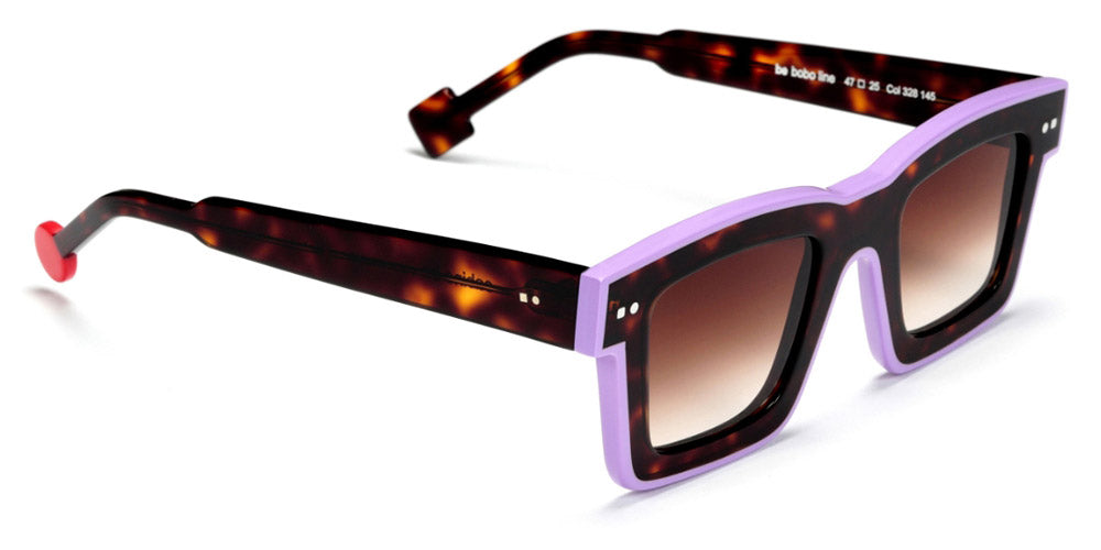 Sabine Be® Be Bobo Line Sun - Shiny Cherry Tortoise / Shiny Purple Sunglasses