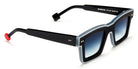 Sabine Be® Be Bobo Line Sun - Shiny Midnight Blue / Shiny Pearl Gray Sunglasses