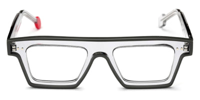 Sabine Be® Be Bold Line - Shiny Translucent Gray / Shiny Solid Gray Eyeglasses