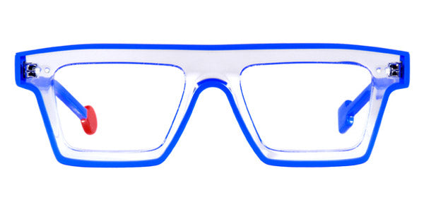 Sabine Be® Be Bold Line - Shiny Crystal / Shiny Blue Klein Eyeglasses