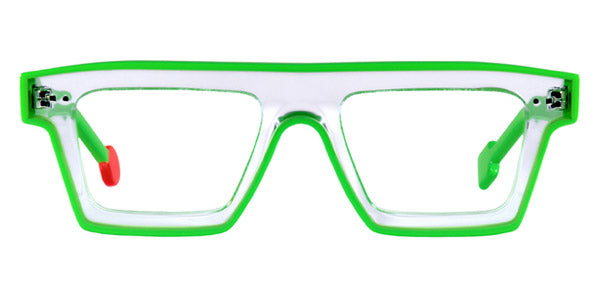 Sabine Be® Be Bold Line - Shiny Crystal / Shiny Prairie Green Eyeglasses