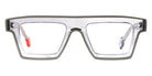 Sabine Be® Be Bold Line - Shiny Translucent Gray / Shiny Solid Gray Eyeglasses