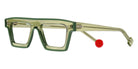 Sabine Be® Be Bold Line - Shiny Translucent Green / Shiny Solid Green Eyeglasses