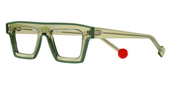 Sabine Be® Be Bold Line - Shiny Translucent Green / Shiny Solid Green Eyeglasses