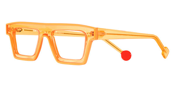 Sabine Be® Be Bold Line - Shiny Translucent Orange / Shiny Solid Orange Eyeglasses