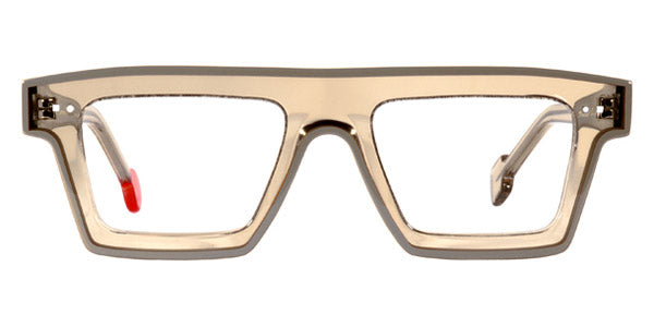 Sabine Be® Be Bold Line - Shiny Translucent Taupe / Shiny Solid Taupe Eyeglasses