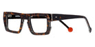 Sabine Be® Be Bossy - Shiny Dark Tortoise / White / Shiny Dark Tortoise Eyeglasses