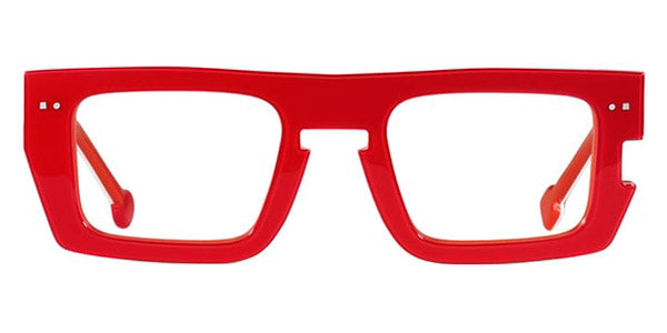 Sabine Be® Be Bossy - Shiny Translucent Red / White / Shiny Orange Eyeglasses