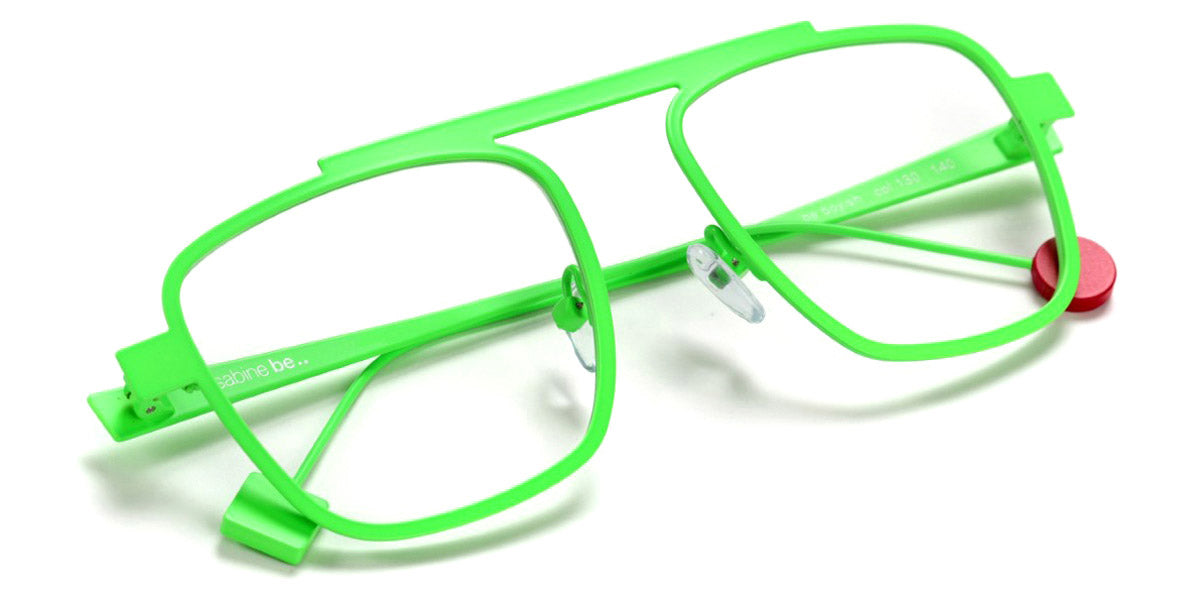 Sabine Be® Be Boyish - Satin Neon Green Eyeglasses