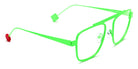 Sabine Be® Be Boyish - Satin Neon Green Eyeglasses