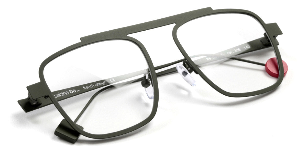 Sabine Be® Be Boyish - Satin Khaki Eyeglasses