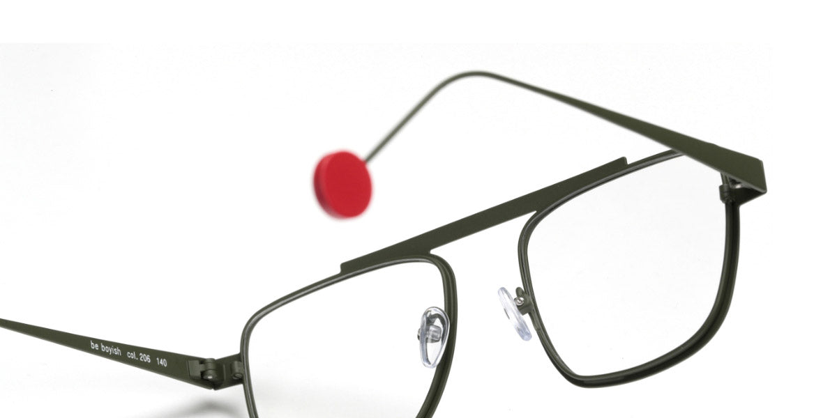 Sabine Be® Be Boyish - Satin Khaki Eyeglasses