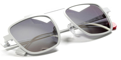 Sabine Be® Be Boyish Sun - Satin White Sunglasses