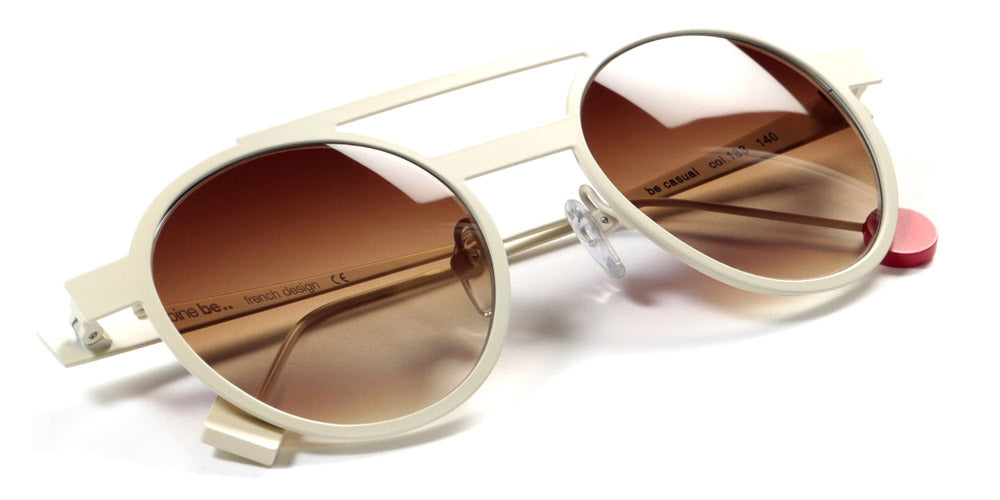 Sabine Be® Be Casual Sun - Satin Ivory Sunglasses