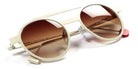 Sabine Be® Be Casual Sun - Satin Ivory Sunglasses