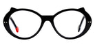 Sabine Be® Be Cat'S - Shiny Midnight Blue / White / Shiny Navy Blue Eyeglasses