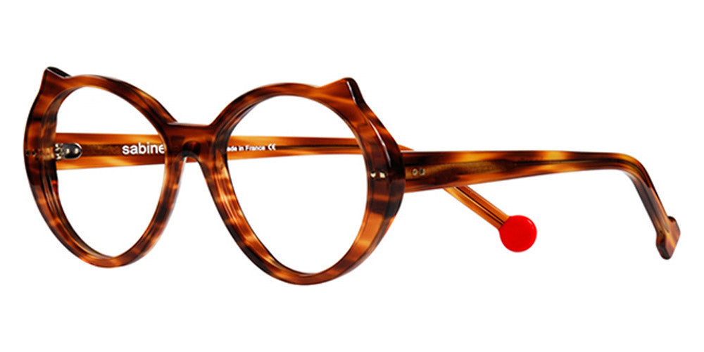 Sabine Be® Be Cat'S - Shiny Blonde Veined Tortoise Eyeglasses