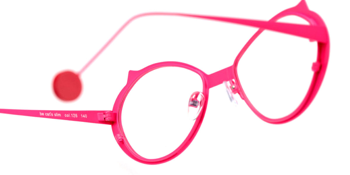 Sabine Be® Be Cat'S Slim - Satin Neon Pink Eyeglasses