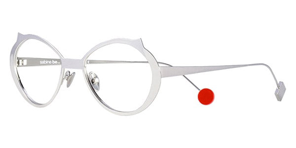 Sabine Be® Be Cat'S Slim - Polished Palladium Eyeglasses