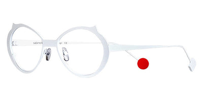 Sabine Be® Be Cat'S Slim - Satin White Eyeglasses
