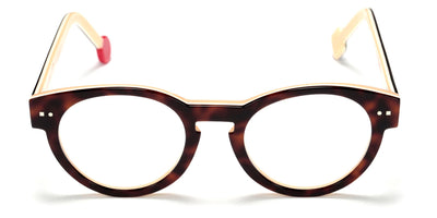 Sabine Be® Be Crazy - Shiny Auburn Tortoise / White / Shiny Peach Eyeglasses
