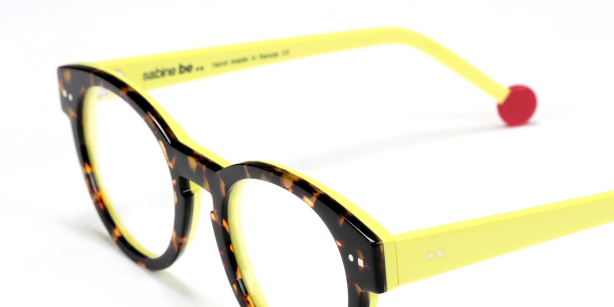 Sabine Be® Be Crazy - Shiny Tiger Tortoise / Shiny Yellow / Shiny Yellow Eyeglasses