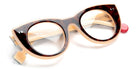 Sabine Be® Be Cute Line - Shiny Auburn Tortoise / Shiny Peach Eyeglasses
