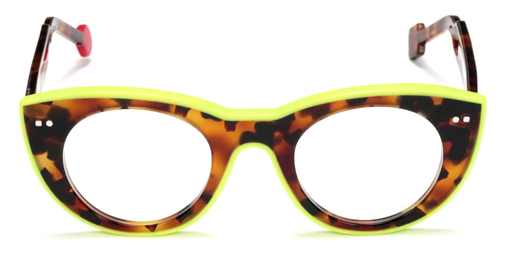 Sabine Be® Be Cute Line - Shiny Fawn Tortoise / Shiny Neon Yellow Eyeglasses