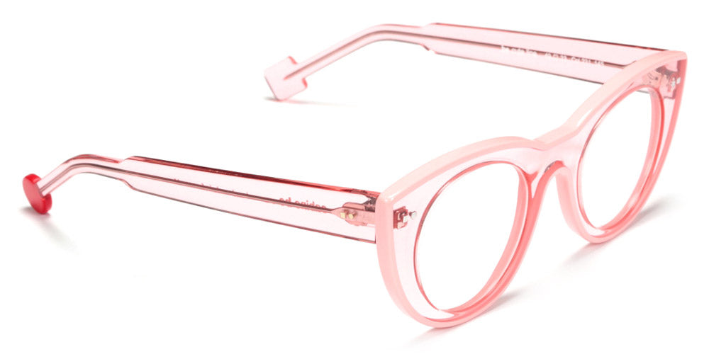 Sabine Be® Be Cute Line - Shiny Peach Translucent / Shiny Solid Peach Eyeglasses