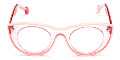 Sabine Be® Be Cute Line - Shiny Peach Translucent / Shiny Solid Peach Eyeglasses