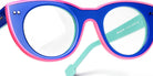 Sabine Be® Be Cute Line - Shiny Translucent Klein Blue / White / Shiny Turquoise / Shiny Neon Pink Eyeglasses