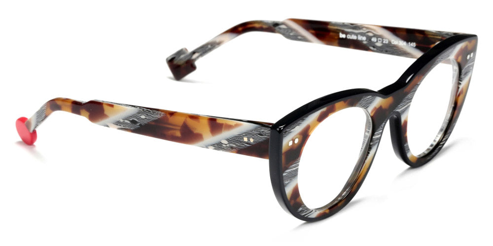 Sabine Be® Be Cute Line - Shiny Vintage Tortoise / Shiny Midnight Blue Eyeglasses