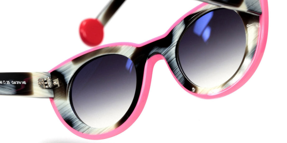 Sabine Be® Be Cute Line Sun - Shiny Horn / Shiny Neon Pink Sunglasses