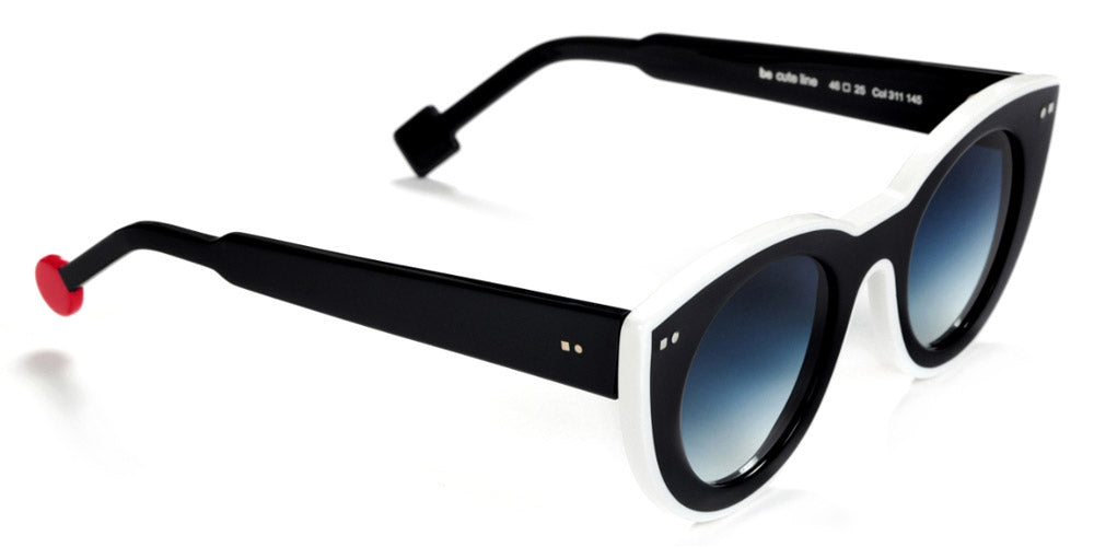 Sabine Be® Be Cute Line Sun - Shiny Midnight Blue / Shiny White Sunglasses