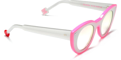 Sabine Be® Be Cute Line Sun - Shiny Pearl Gray / Shiny Neon Pink Sunglasses