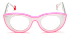 Sabine Be® Be Cute Line Sun - Shiny Pearl Gray / Shiny Neon Pink Sunglasses