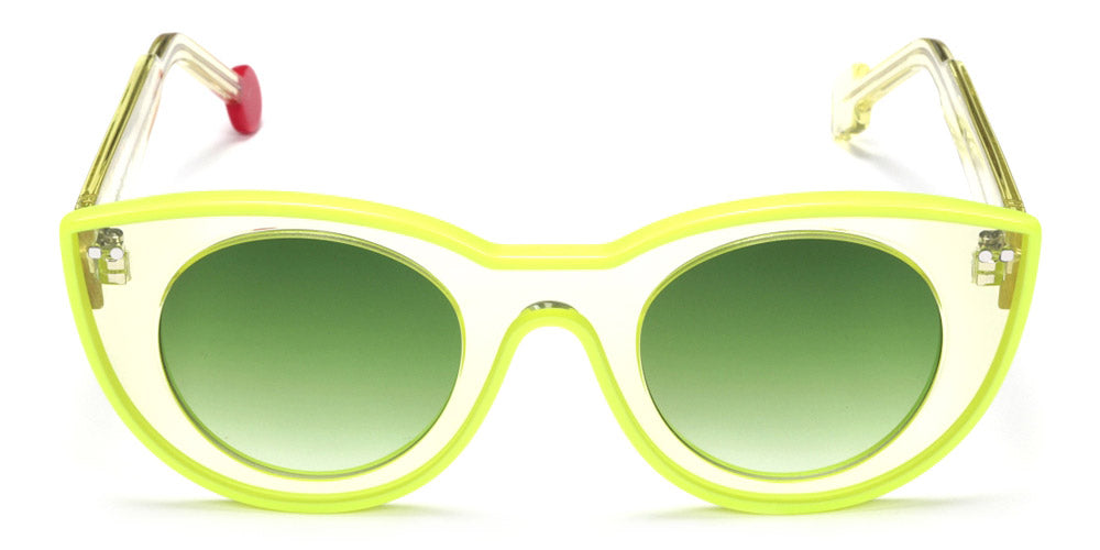 Sabine Be® Be Cute Line Sun - Shiny Translucent Yellow / Shiny Neon Yellow Sunglasses