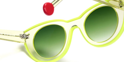 Sabine Be® Be Cute Line Sun - Shiny Translucent Yellow / Shiny Neon Yellow Sunglasses