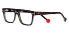 Sabine Be® Be Dandy - Shiny Dark Tortoise / White / Shiny Dark Tortoise Eyeglasses