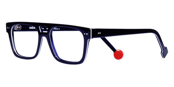 Sabine Be® Be Dandy - Shiny Midnight Blue / White / Shiny Navy Blue Eyeglasses
