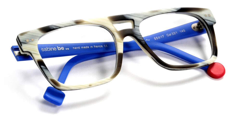Sabine Be® Be Dandy - Matte Horn / Matte Klein Blue Eyeglasses