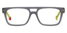 Sabine Be® Be Dandy - Matte Translucent Gray / Matte Neon Yellow Eyeglasses