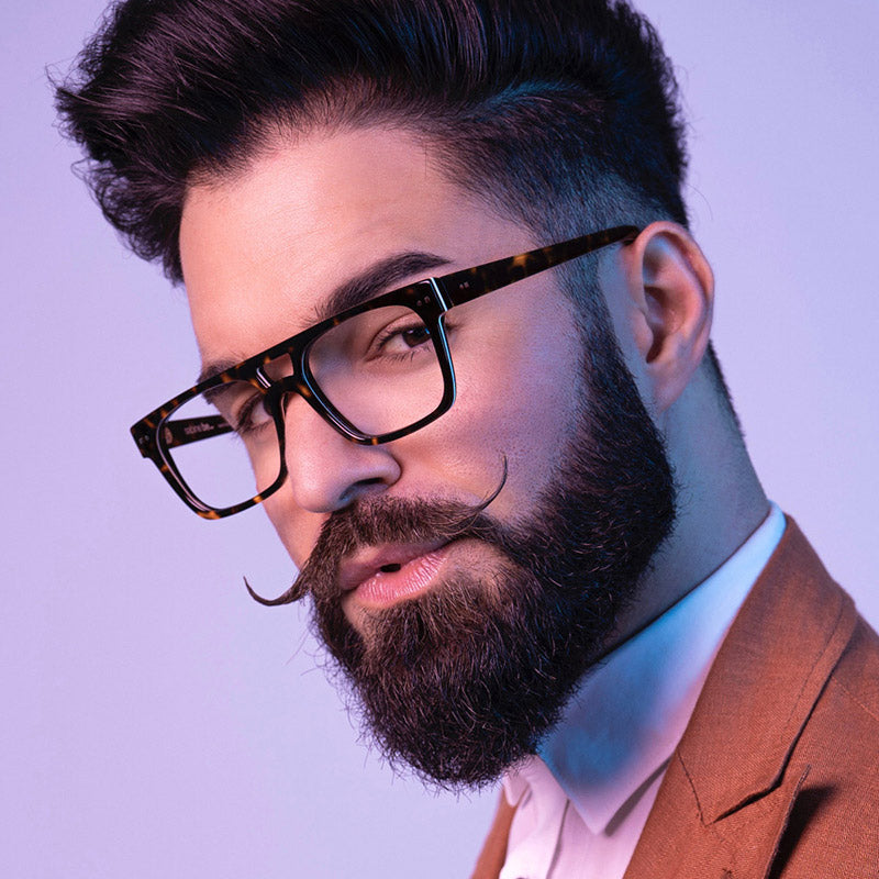 Sabine Be® Be Dandy - Shiny Dark Tortoise / White / Shiny Dark Tortoise Eyeglasses