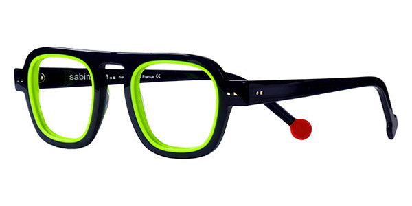 Sabine Be® Be Factory - Shiny Navy Blue / Shiny Neon Yellow Eyeglasses