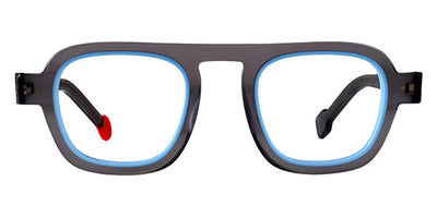 Sabine Be® Be Factory - Matte Baby Blue / Matte Translucent Gray Eyeglasses