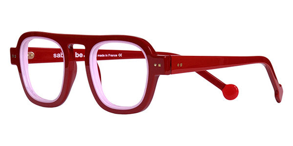 Sabine Be® Be Factory - Shiny Burgundy / Shiny Baby Pink Eyeglasses
